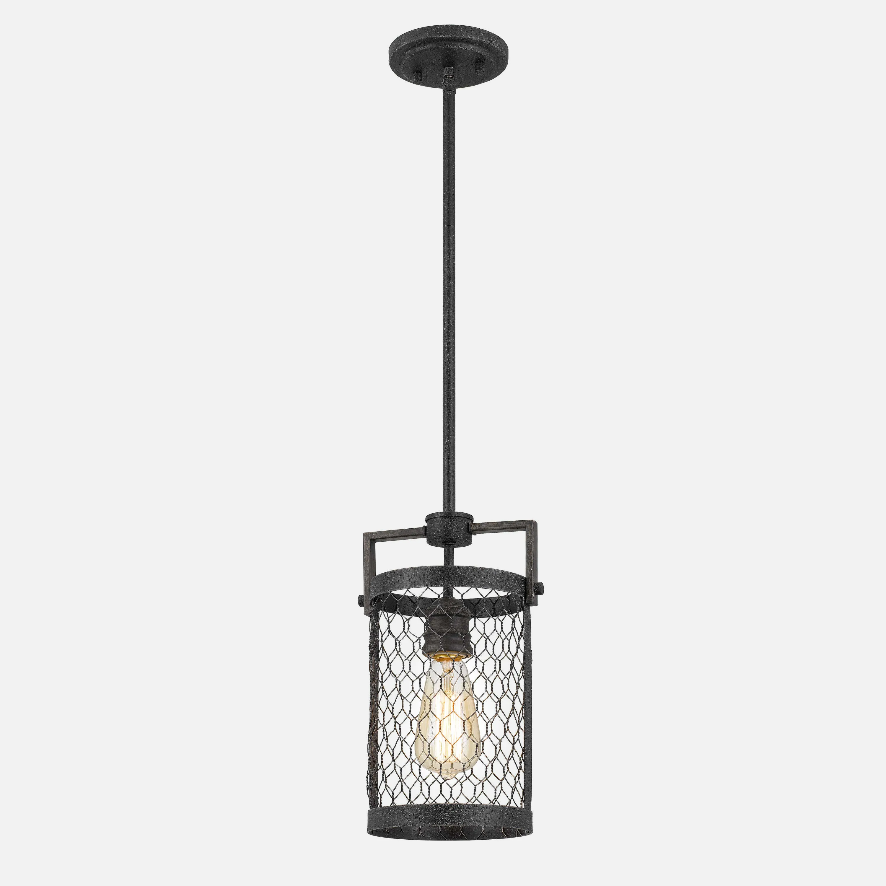 Cooper Gilded Iron Mini Pendant Light