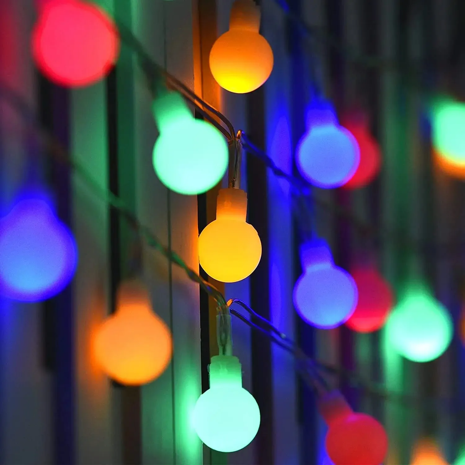 Led Ball String USB Battery String Fairy Christmas Lights