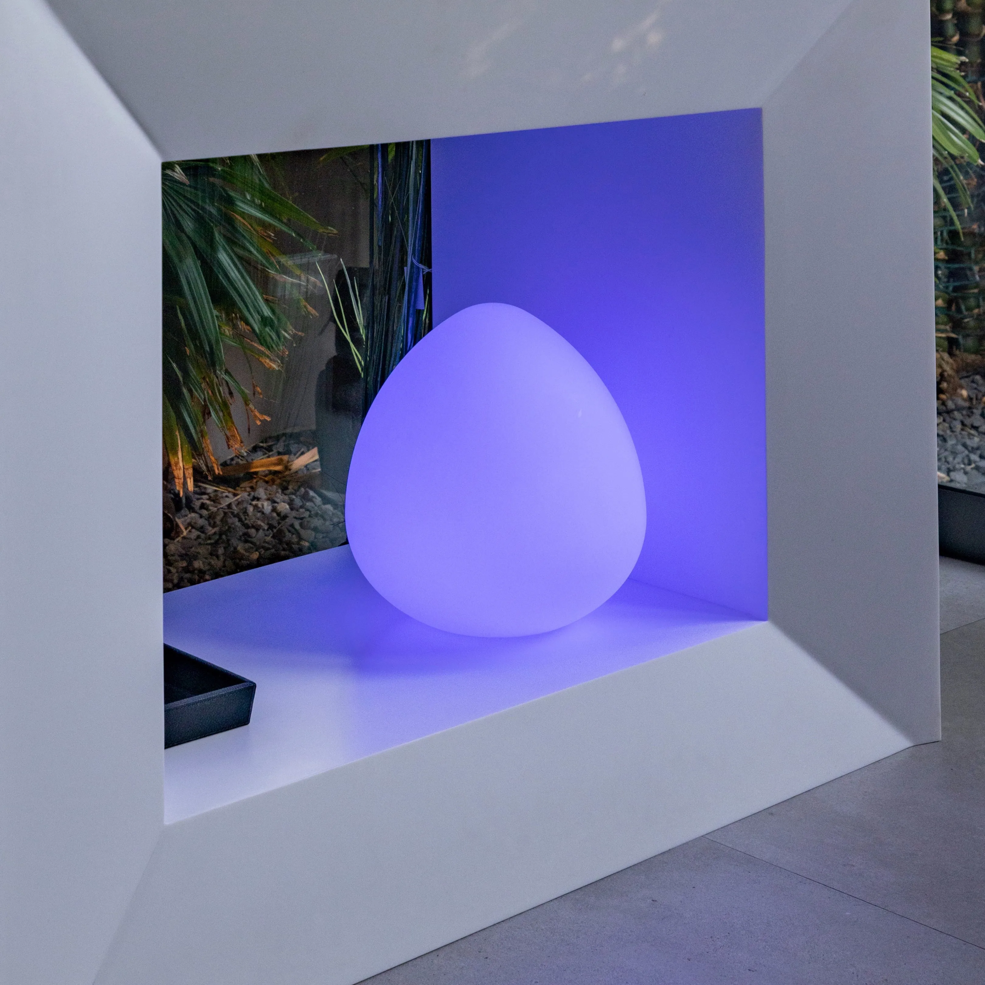Rock Outdoor Bluetooth LED Table Lamp